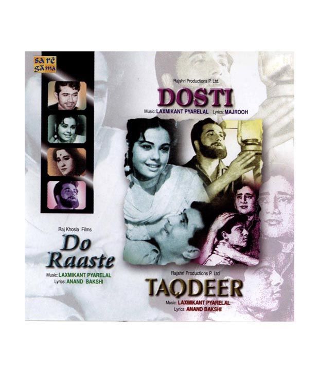 Dosti Do Raaste Taqdeer Audio Cd Buy Online At Best Price In India Snapdeal Raahi manva dukh ki chinta kyon sataati hai. snapdeal