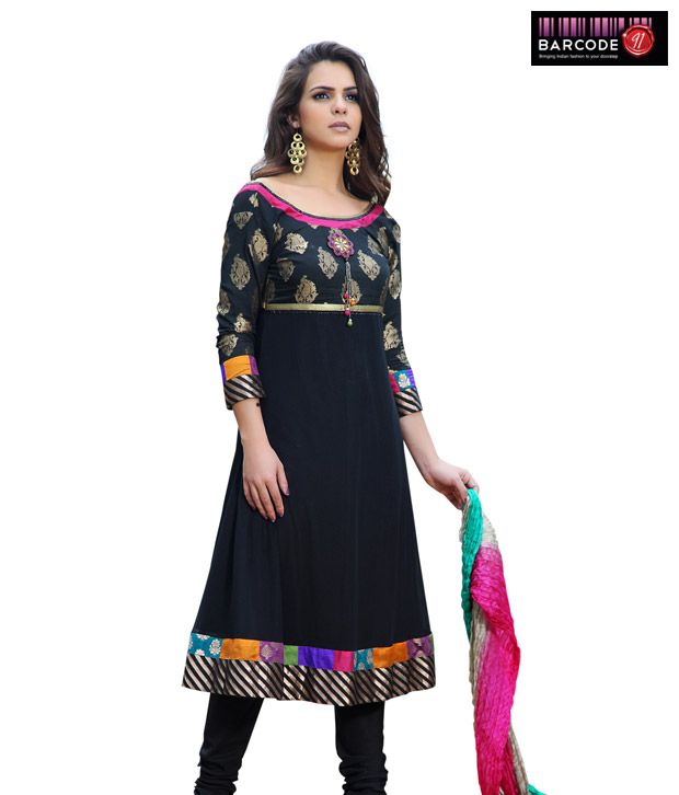 black net saree with blouse