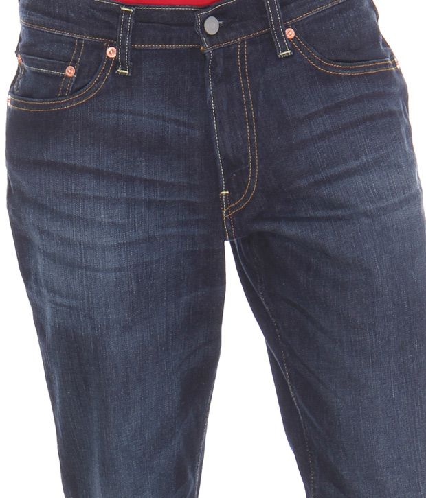 Levis Regular Straight Fit Dark Blue Jeans - 531 - Buy Levis Regular ...