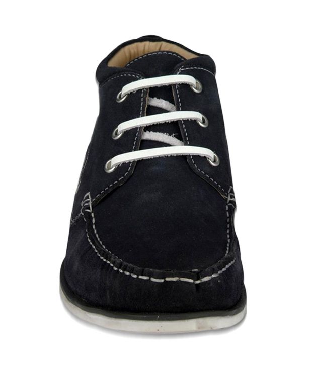 navy blue ankle shoes