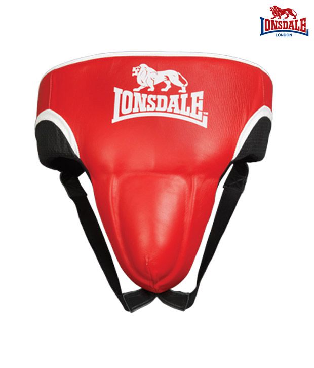 Lonsdale Pro Style Leather No Hip Protector Groin Guards