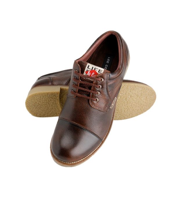 Lee Cooper Brown Formal Shoes Price in India Buy Lee