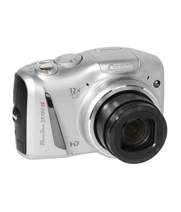 Canon Powershot Sx150is 14mp Digital Camera Silver Price In India Buy Canon Powershot Sx150is 14mp Digital Camera Silver Online At Snapdeal