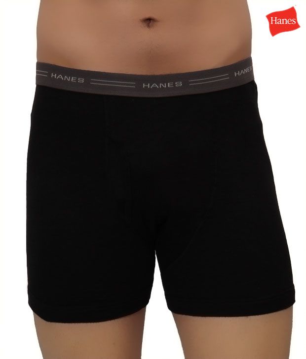 Hanes Comfy Black Boxer Briefs Buy Hanes Comfy Black Boxer Briefs