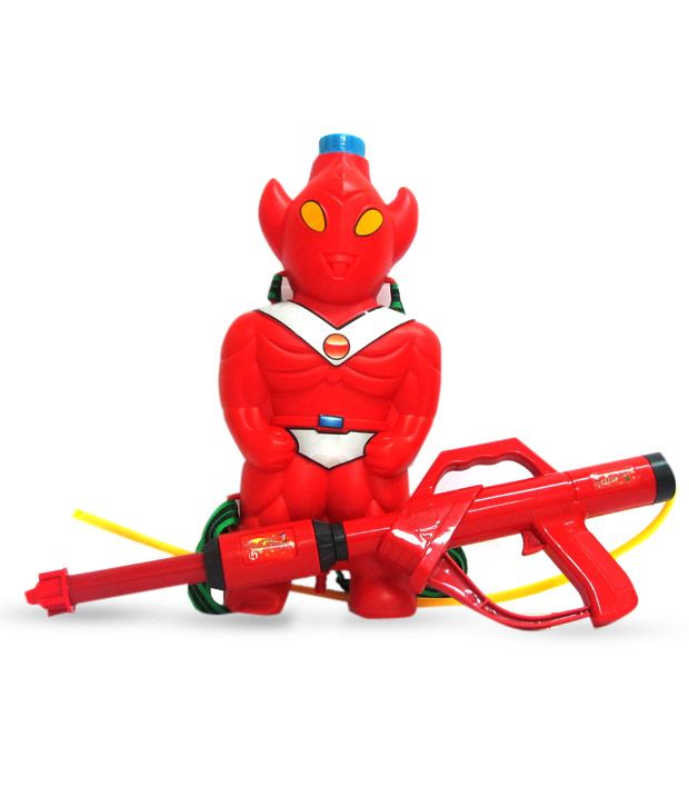 DealBindaas Holi Water Pichkari With Animated Tank Backpack Red Buy