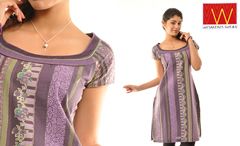 broad neck kurti