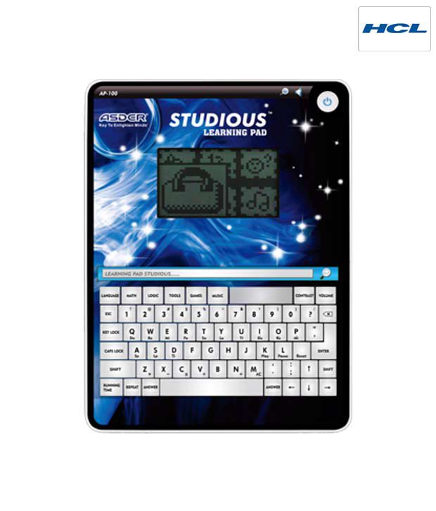 HCL Asder Studious Kids Tablet Educational & Fun Learning Pad PC AP-100