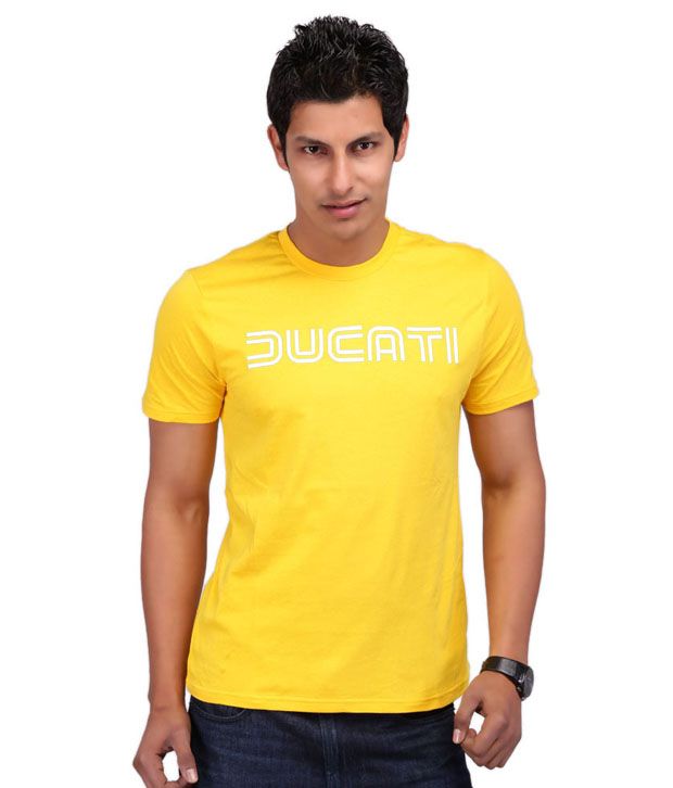 puma ducati men yellow
