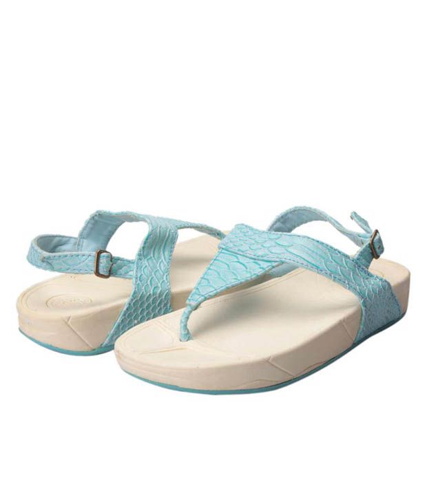 pale blue sandals