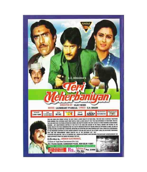 Teri Meherbaniyan Hindi Dvd Buy Online At Best Price In India Snapdeal Teri meherbaniyan is a 1985 indian hindi film directed by vijay reddy and produced by k.c. teri meherbaniyan hindi dvd