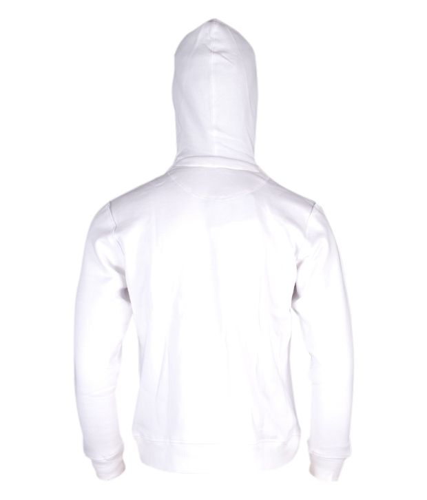 Numero Uno White Hooded Sweatshirt - Buy Numero Uno White Hooded ...