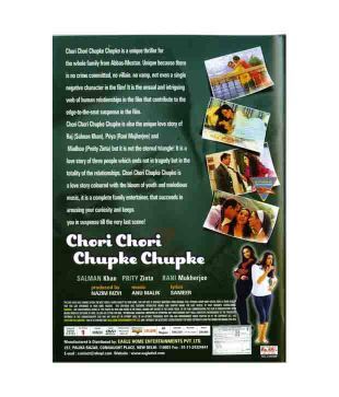 Chori Chori Chupke Chupke Hindi Dvd Buy Online At Best Price In India Snapdeal You'll receive email and feed alerts when new items arrive. chori chori chupke chupke hindi dvd