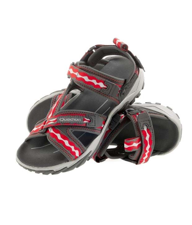 Quechua Red Floater Sandals - Buy Quechua Red Floater Sandals Online at Best Prices in India on 