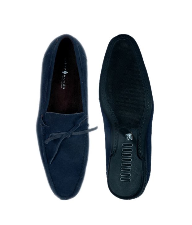 Urban Woods Suave Blue Loafers - Buy Urban Woods Suave Blue Loafers ...