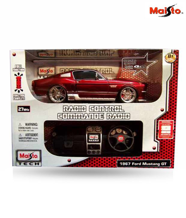 mustang radio control car