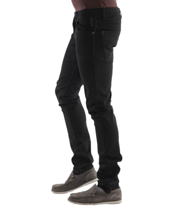 Jogur Aesthetic Black Slim Fit Jeans - Buy Jogur Aesthetic ...