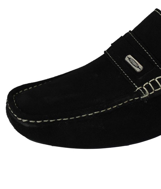 Fermani Stylish Black Driving Shoes Buy Fermani Stylish