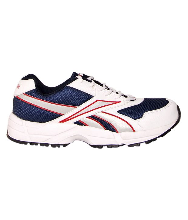 red and blue reebok classics