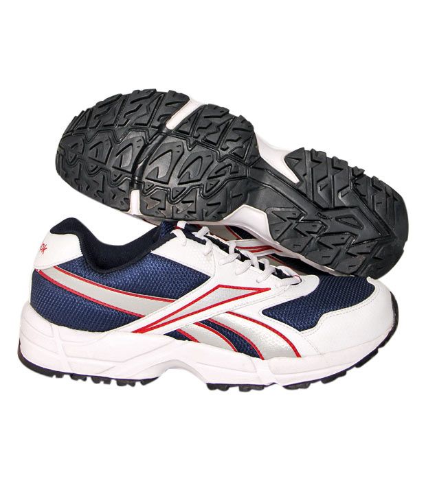 red and blue reebok classics