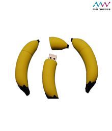 Microware 4GB Banana Shape Designer Pen Drive