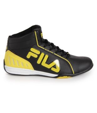 fila motorsport shoes black