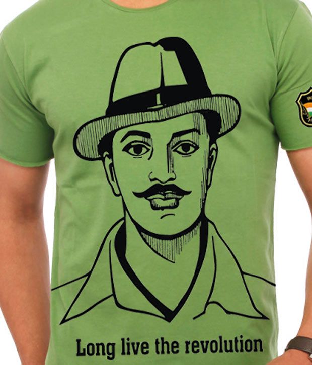 bhagat singh t shirts flipkart