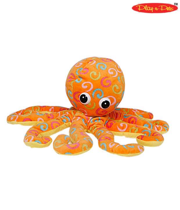 octopus soft toy big