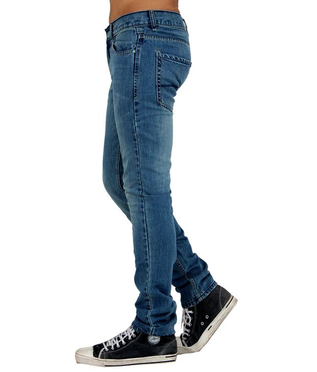 sky blue denim