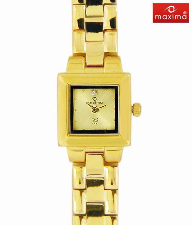 maxima gold watch