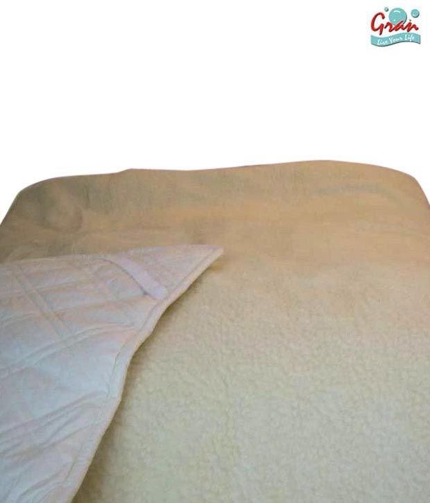 Gran Selfdesign White Sheep Wool Mattress Buy Gran Selfdesign White