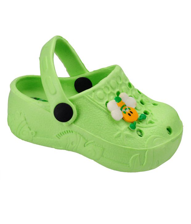Froggy Funky Green Clog Shoes For Kids Price in India- Buy Froggy Funky ...