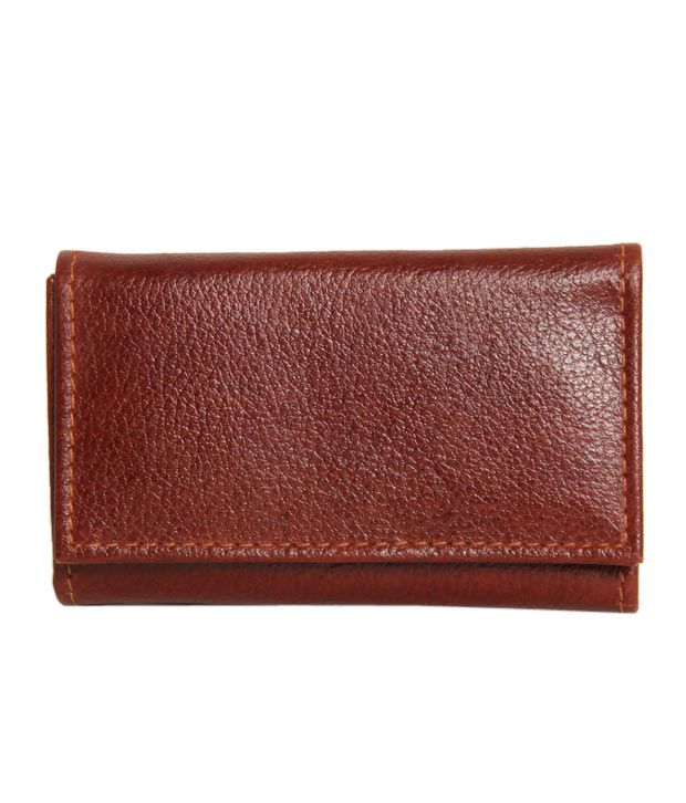 Kuero Rugged Brown Wallet & Keychain Pouch Combo: Buy Online at Low Price in India - Snapdeal