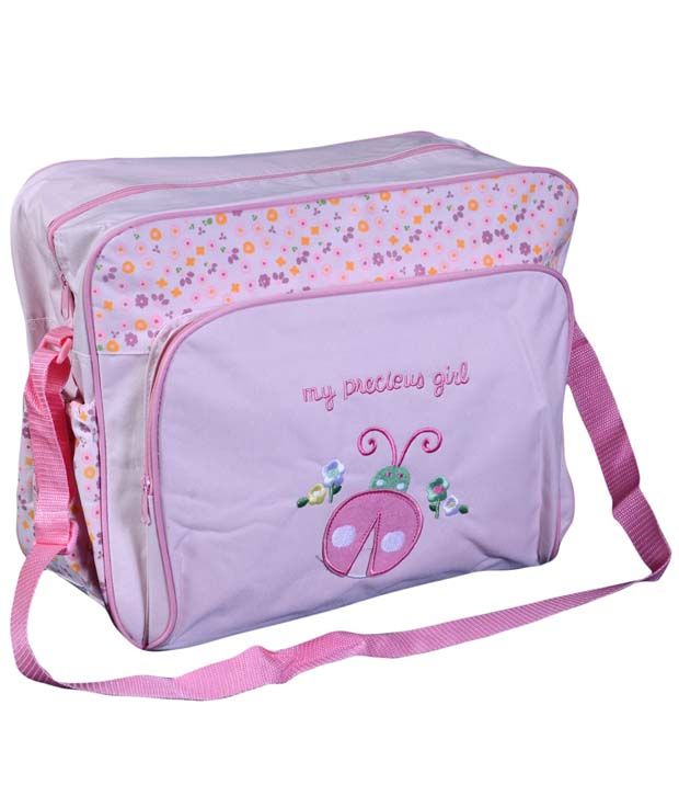 babbleroo diaper bag pink