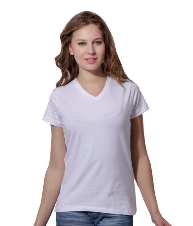 Buy Softwear White Cotton Lycra Tees Online at Best Prices in India ...