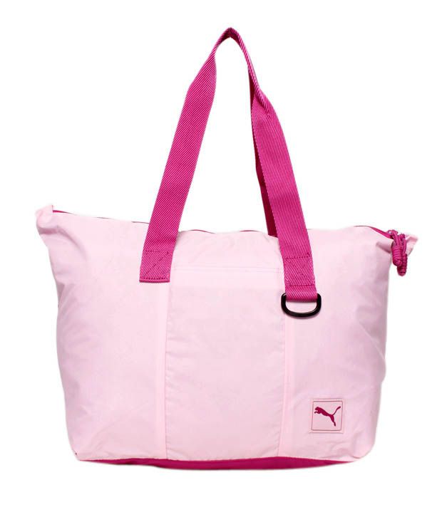 puma pink handbag