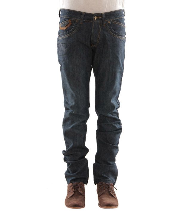 Zaab Navy Jeans - Buy Zaab Navy Jeans Online at Best Prices in India on ...