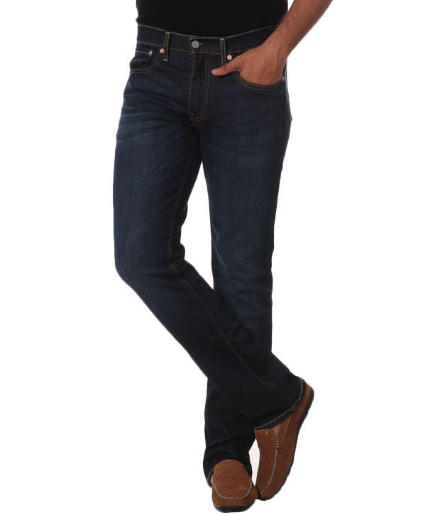Levi's 531 Navy Blue Jeans - Buy Levi's 531 Navy Blue Jeans Online at ...