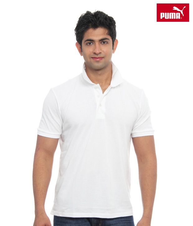 plain white polo shirt mens