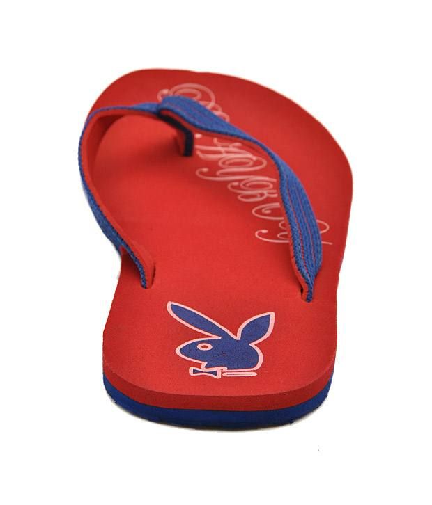 playboy platform flip flops