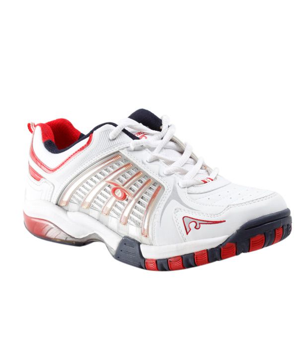 Prozone White Red Mesh Athletic Shoes - Buy Prozone White Red Mesh ...
