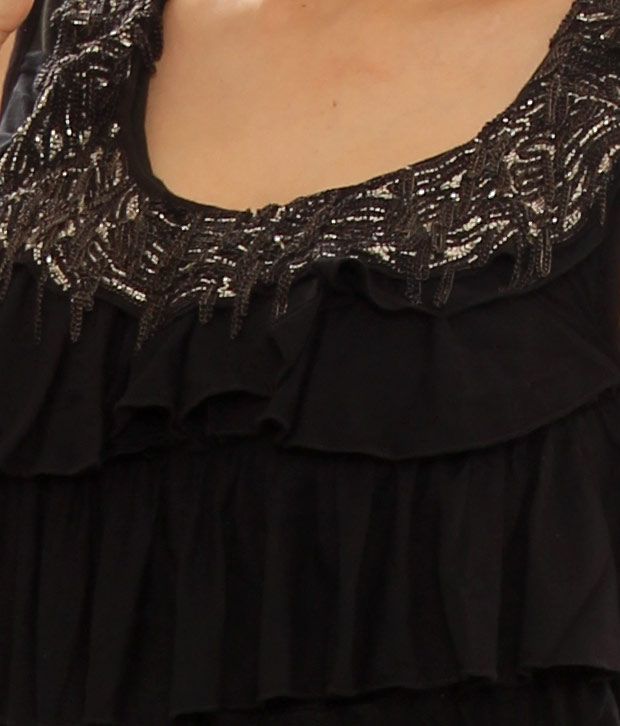 ritu kumar black gown