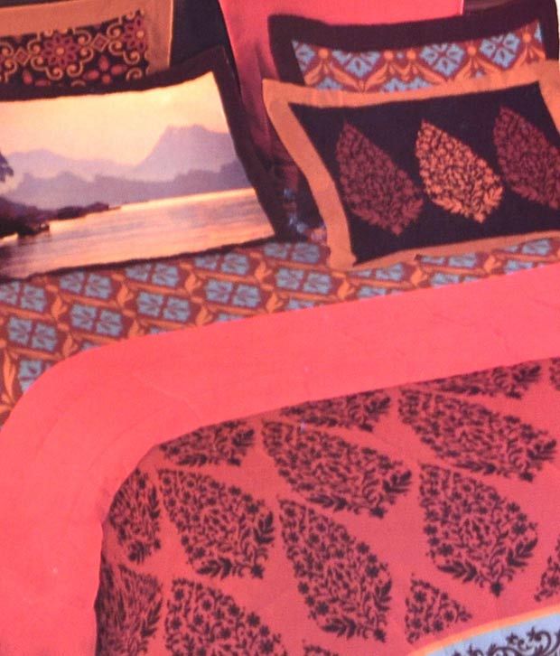 Bombay Dyeing Indian Saga Bed Sheet With 4 Pillow Covers Buy Bombay Dyeing Indian Saga Bed