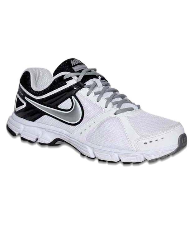 Nike Downshifter 4 White Running Shoes 