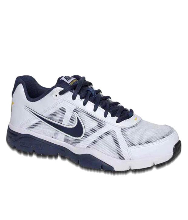 Nike Dual Fusion TR 3 White \u0026 Blue Running Shoes - Buy Nike Dual Fusion TR 3  White \u0026 Blue Running Shoes Online at Best Prices in India on Snapdeal