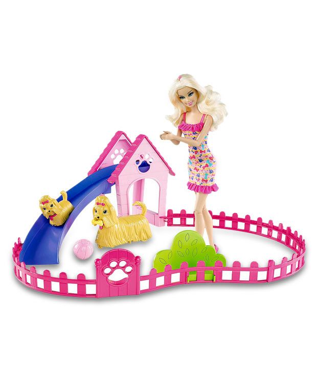 barbie puppy playtime