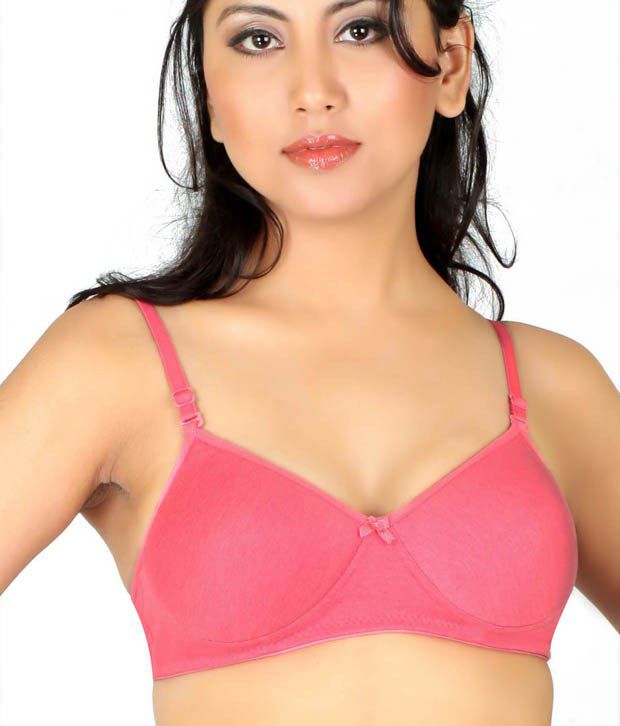 Buy Lucy Secret Pink Polyester Spandex Padded Bra Online At Best Prices In India Snapdeal 