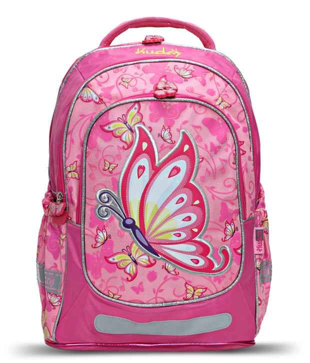 clear butterfly backpack