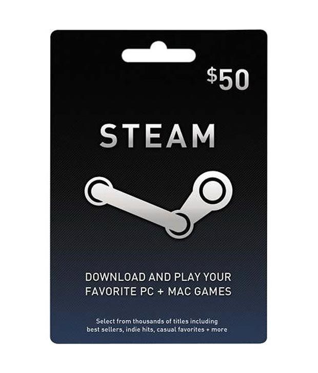 Buy Steam Wallet Credit $50 Voucher Online at Best Price in India - Snapdeal