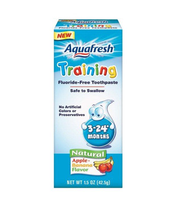 aquafresh training toothpaste