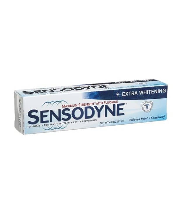 Sensodyne Toothpaste for Sensitive Teeth Extra Whitening ...